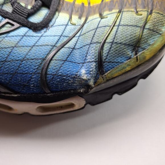 Nike Air Max Plus Greedy Multi-Color Athletic Shoes AV7021-001 Men's Size 9.5 - Picture 14 of 15